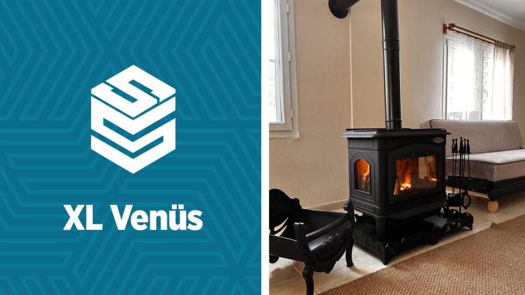 XL Venüs Saf Döküm Şömine